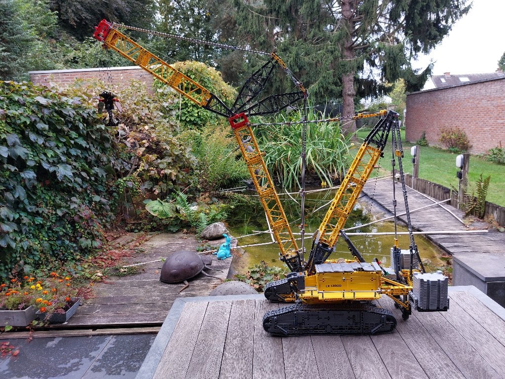 LEGO LIEBHERR LR 13000 kraan, Neuf, Lego, Ensemble complet, Enlèvement