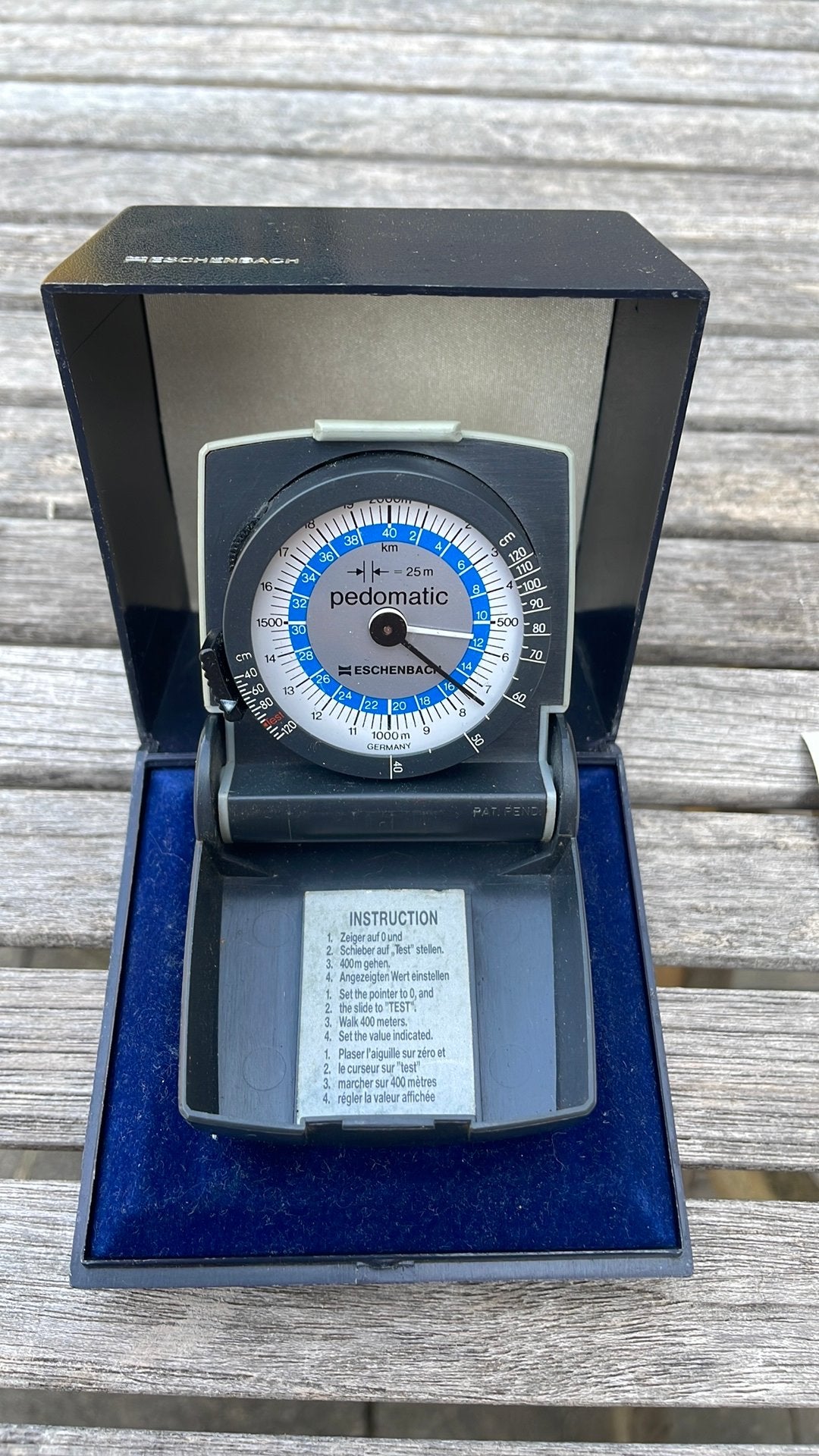 Pedometer / stappenteller Eschenbach, Ophalen of Verzenden, Zo goed als nieuw
