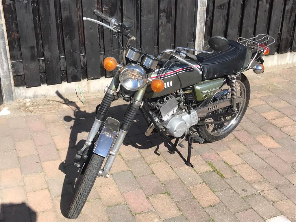 Goede originele Yamaha RD50 1974 met papieren, Ophalen, Yamaha, Klasse B (45 km/u), 5 versnellingen