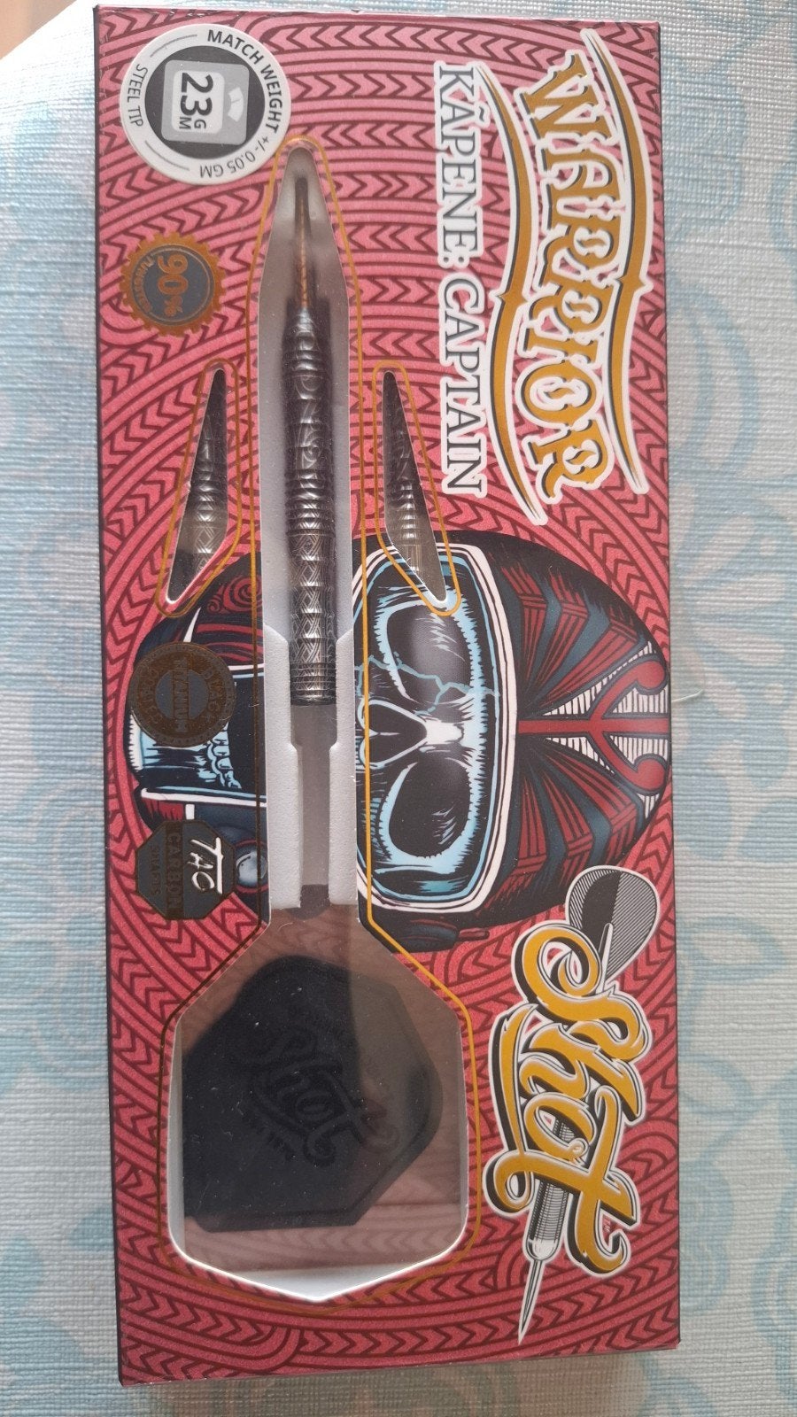 Shot warrior captian 23gr., Sports & Fitness, Fléchettes, Enlèvement, Tubes