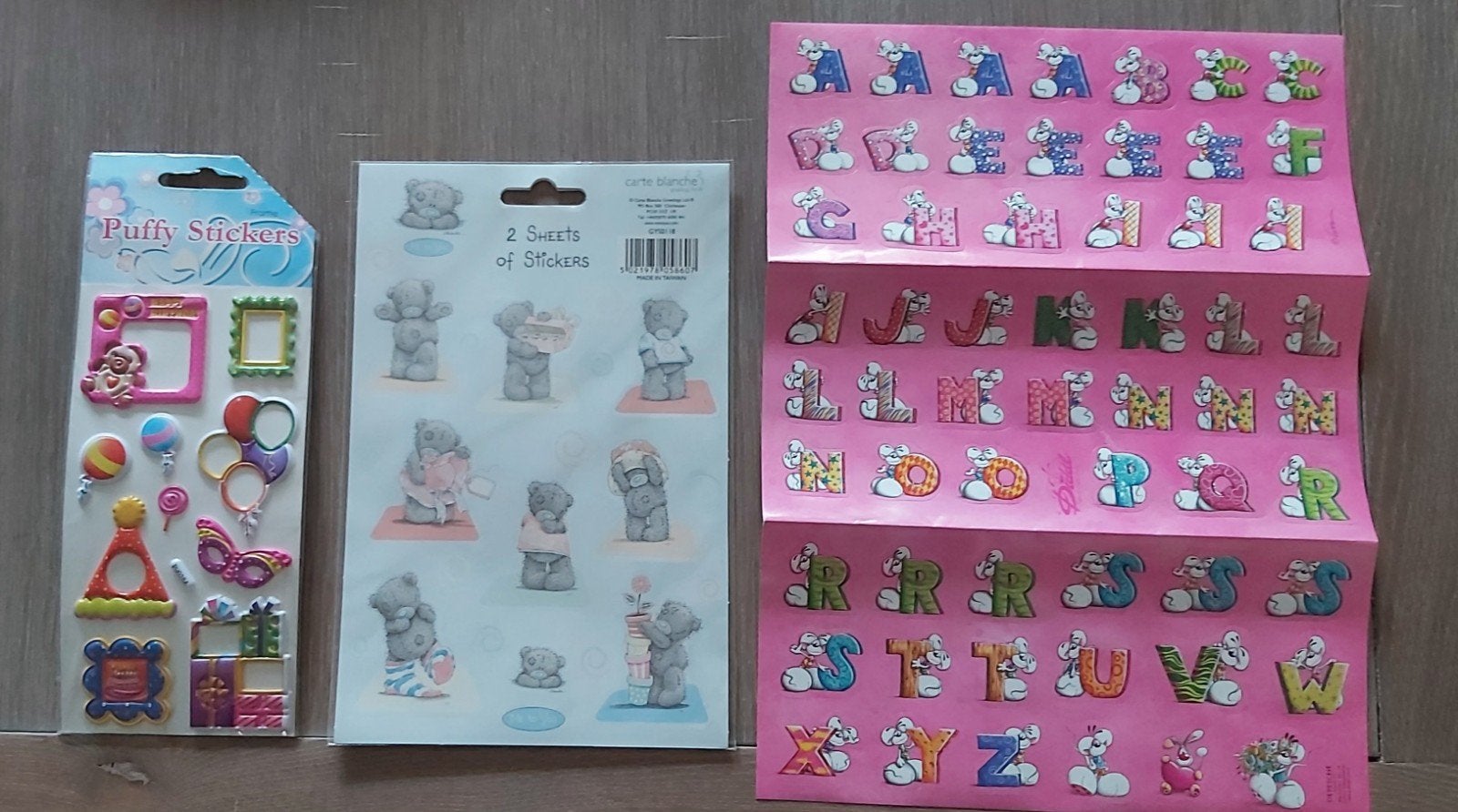 set stickers. Diddl, me to you beertjes en puffy stickers., Enlèvement ou Envoi, Diddl