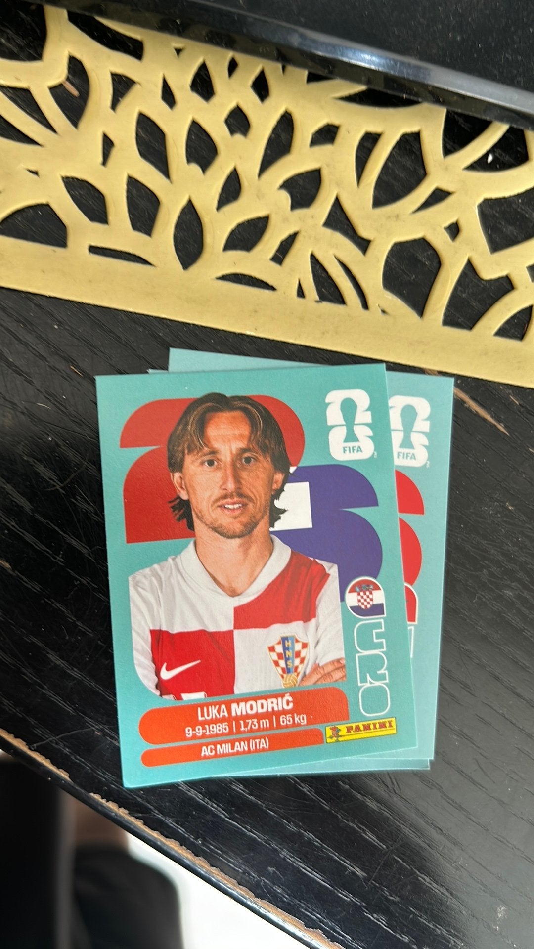 Luka modric wk 2026, Verzamelen, Sportartikelen en Voetbal, Ophalen, Zo goed als nieuw