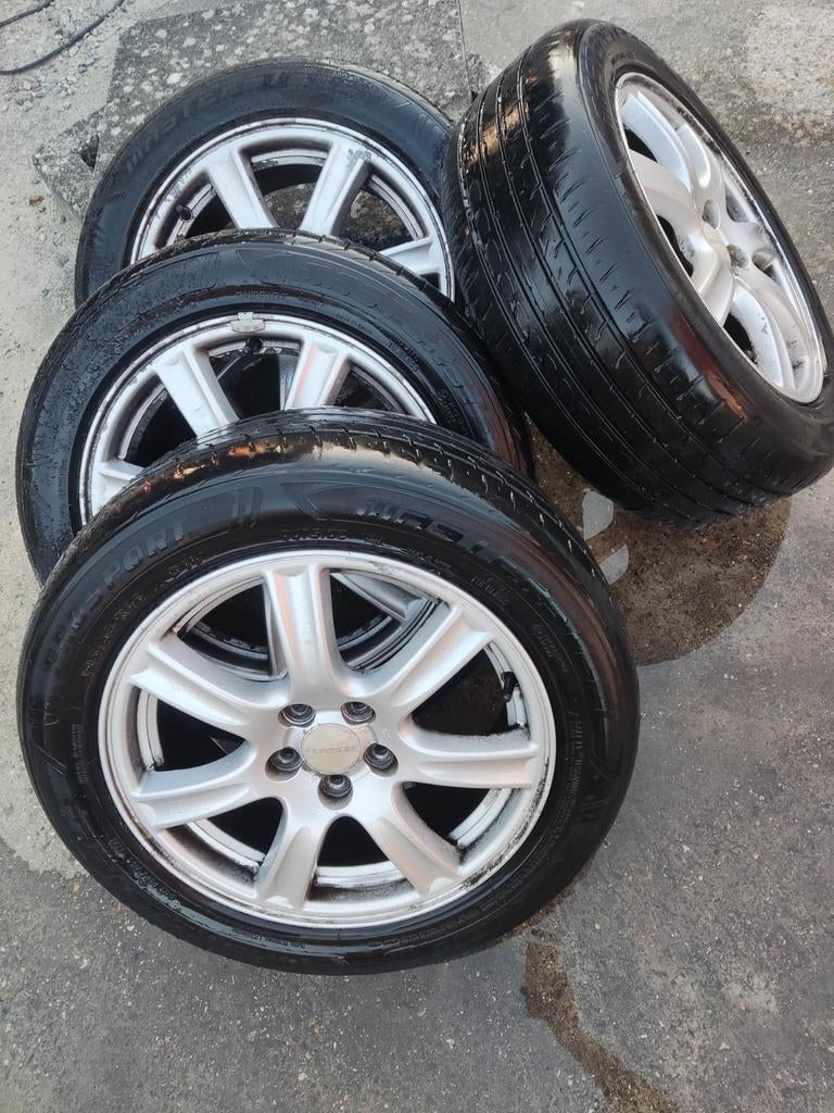 Subaru alu 16" velgen, Auto-onderdelen, Banden en Velgen, Ophalen, 16 inch, 205 mm, Band(en)