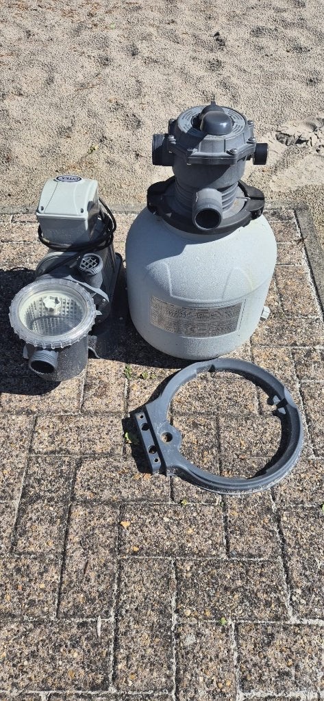 Pomp zwembad, Tuin en Terras, Ophalen, Gebruikt, Zwembadpomp