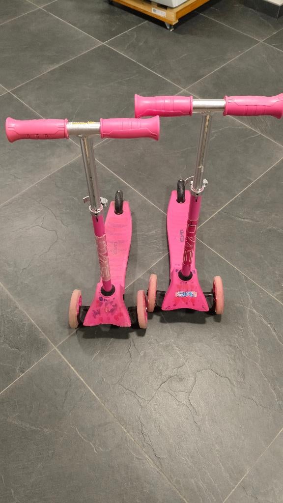 Trottinette enfant 3 roues, Ophalen, Gebruikt