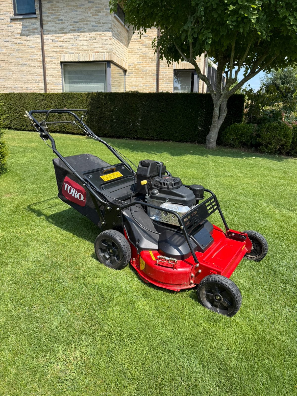 Toro Turfmaster HDX - Grasmaaier, Jardin & Terrasse, Enlèvement ou Envoi, 50 cm ou plus, Utilisé, Sac de ramassage