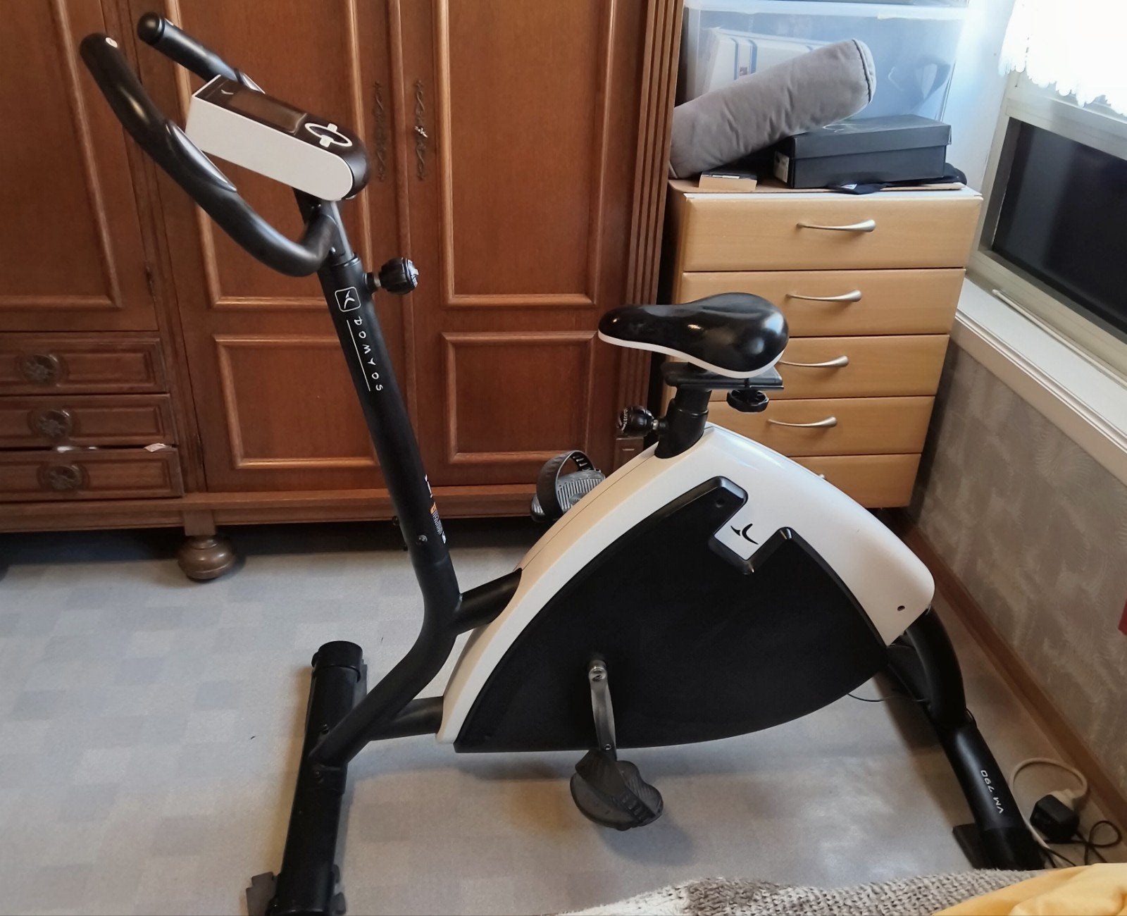 vélo fitness appartement., Sports & Fitness, Jambes, Comme neuf, Enlèvement, Vélo d'appartement