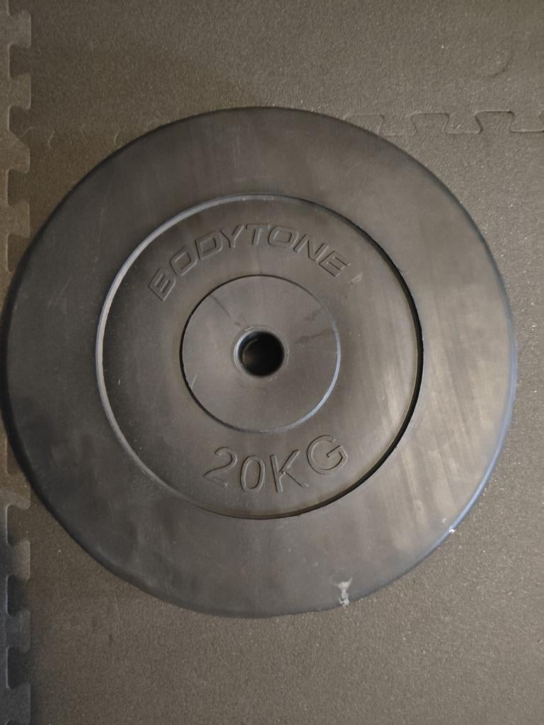 Halterschijven bodytone, Ophalen, Halterschijven