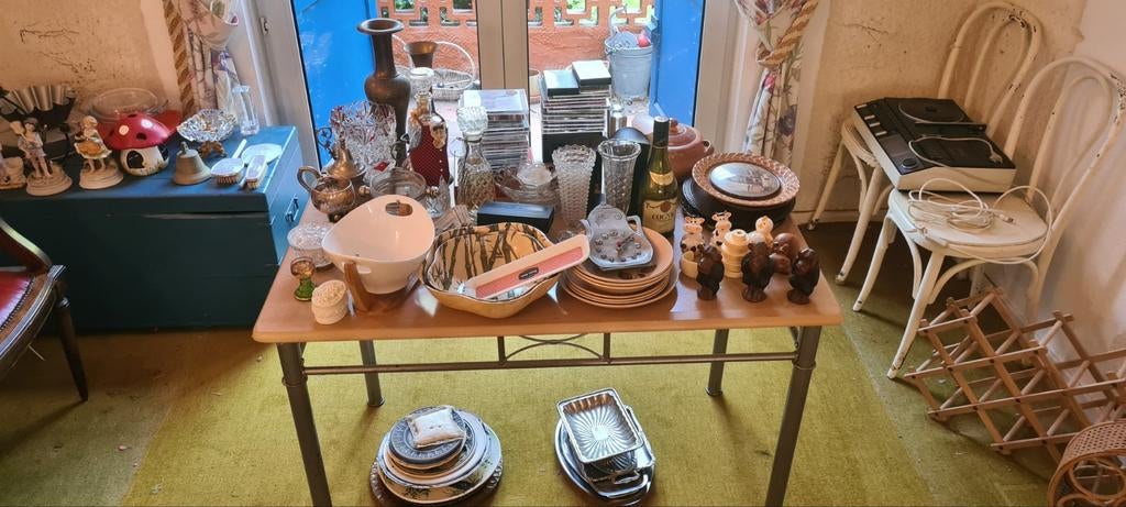 Petit vide grenier., Enlèvement