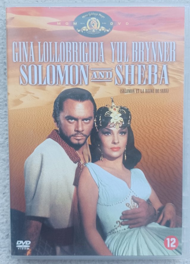DVD péplum Salomon et la reine de Saba(angl,franç+ st neerl), Ophalen of Verzenden