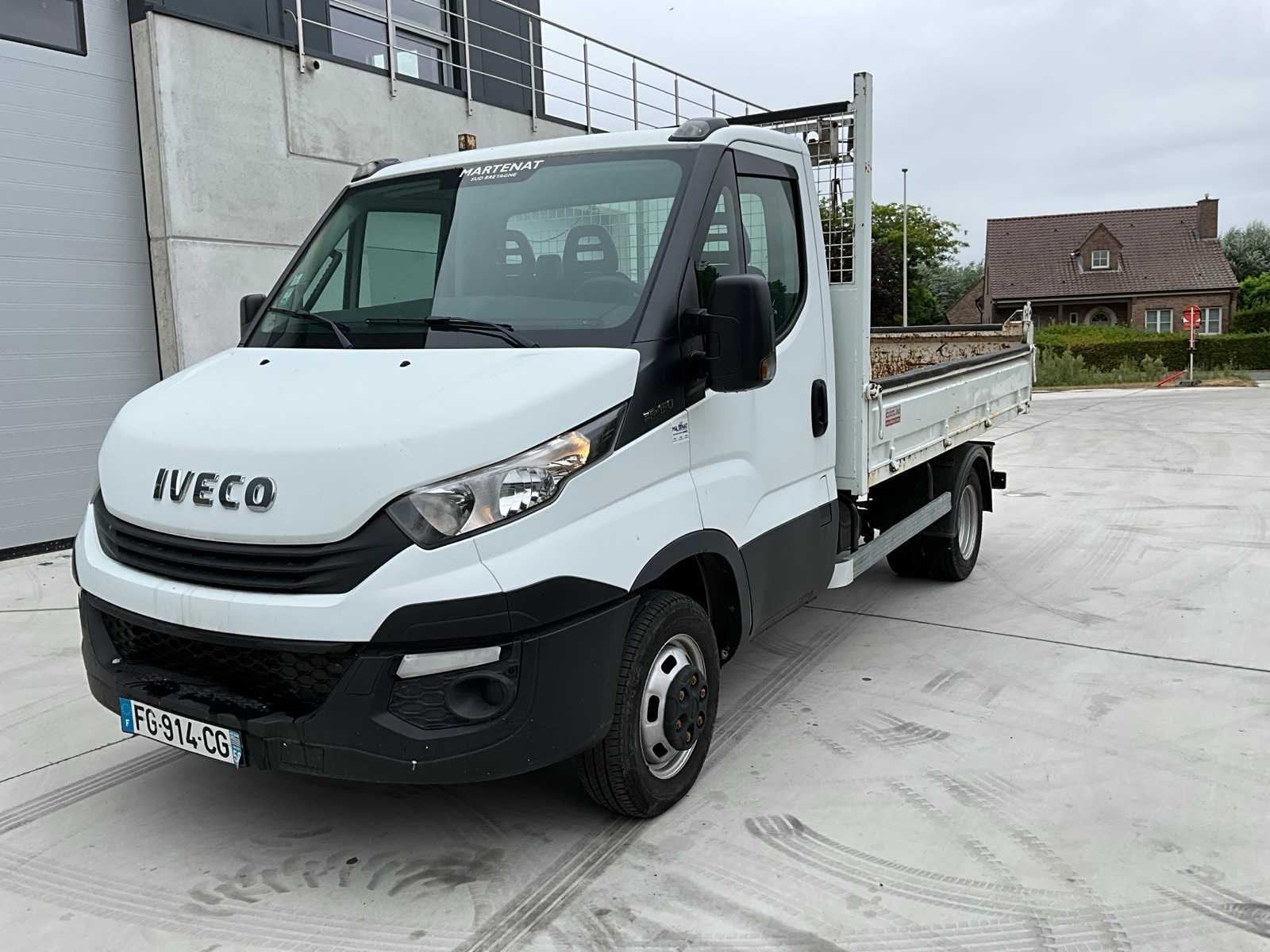 2019 Iveco Daily 3.0 Kipper Lichte vrachtwagen, Auto's, Overige Auto's, Gebruikt, Bedrijf, Diesel, Overige carrosserie