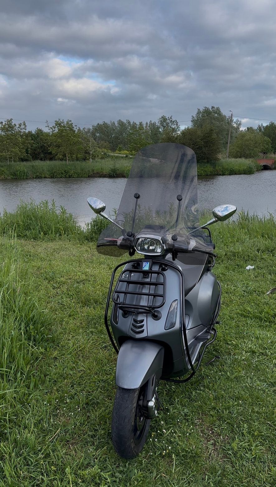 Vespa sprint mat grijs, Enlèvement, Comme neuf