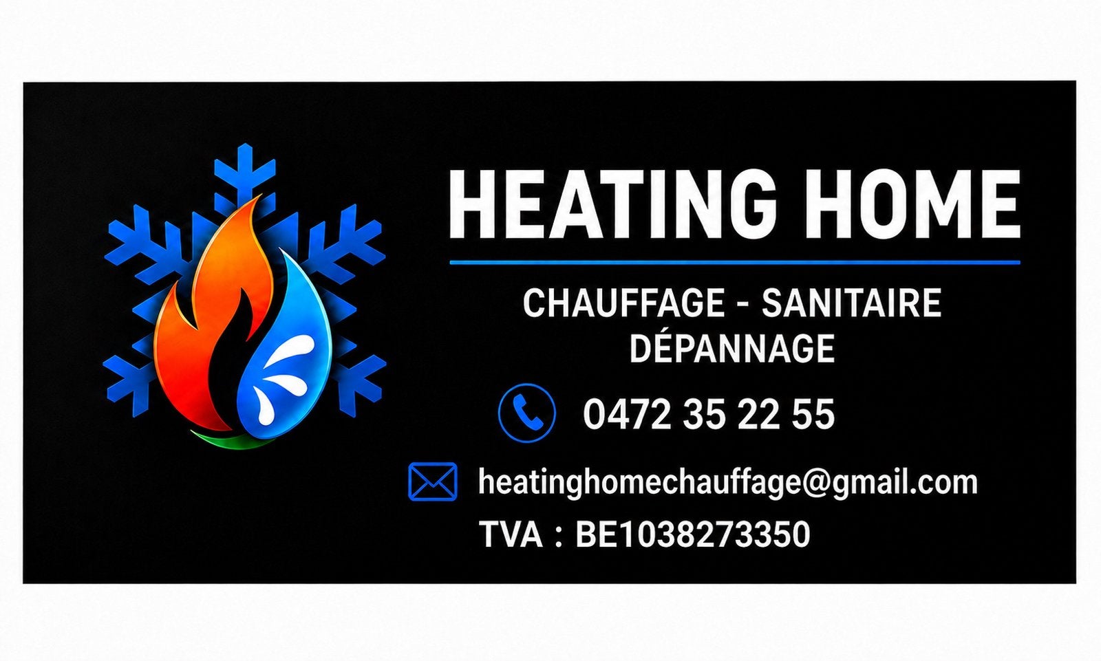 Chauffagiste / plombier Heating Home 📍Charleroi, Bricolage & Construction, Enlèvement