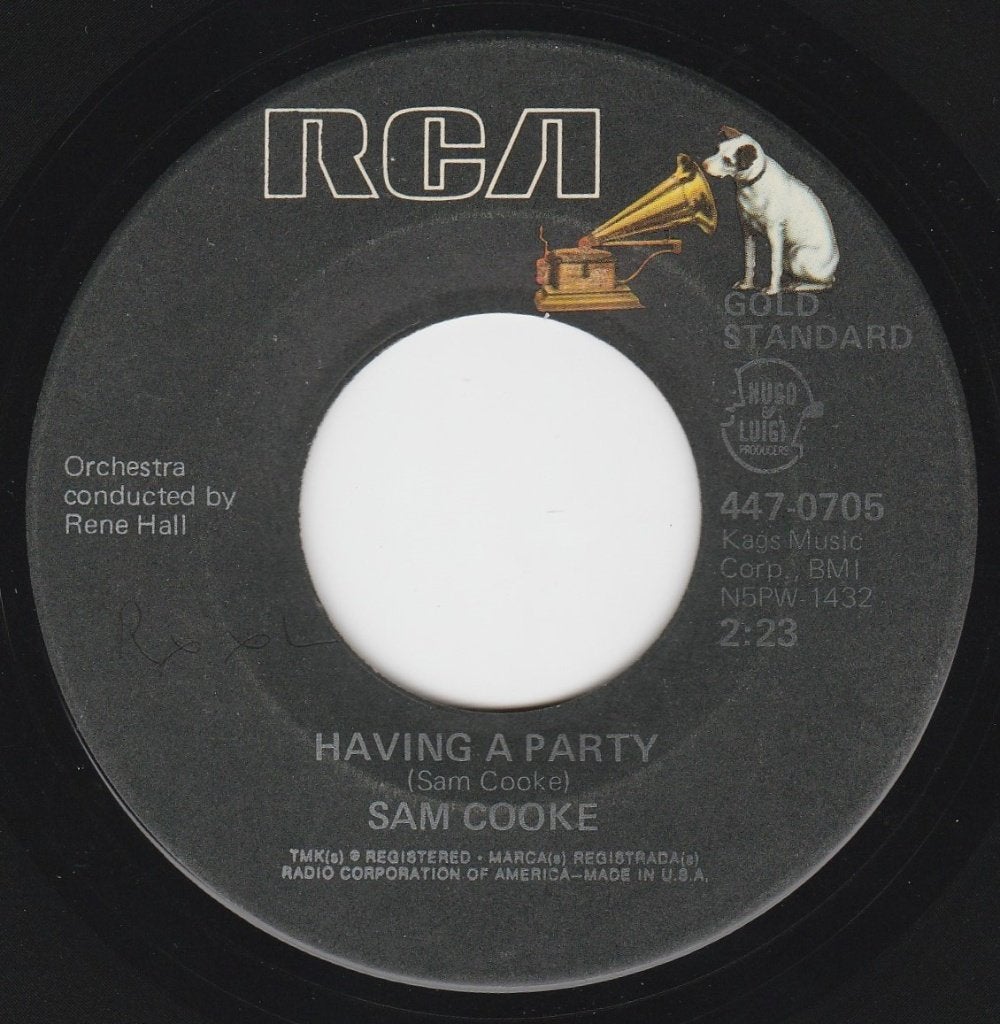 Sam Cooke - Having A Party * Popcorn Oldies *, Enlèvement ou Envoi, 7 inch, Housse de protection extérieure, Utilisé