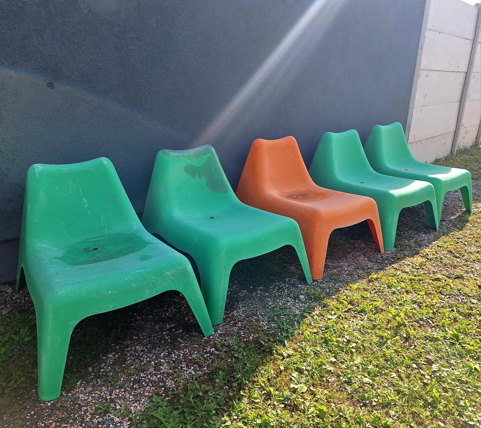 Vintage Ikea Tuinstoelen 18809, Tuin en Terras, Ophalen