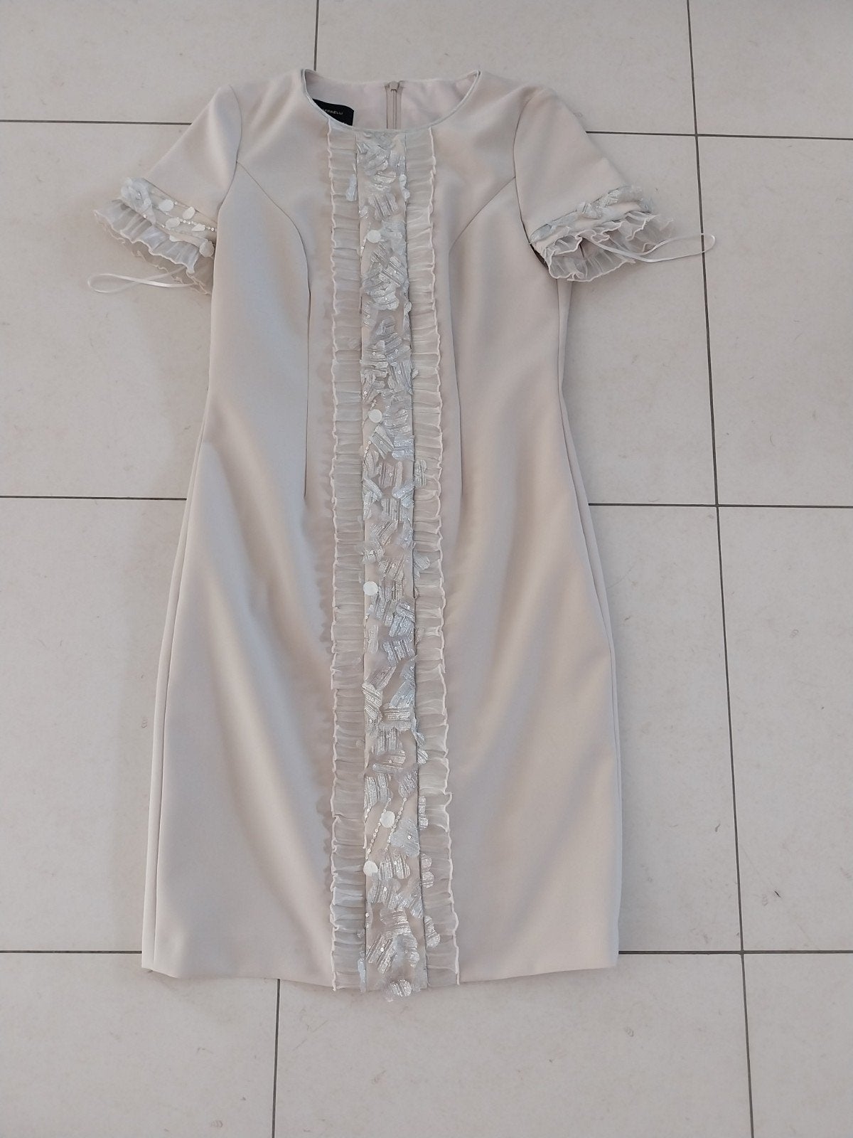 Linea Raffaelli kleedje maat 38, Enlèvement, Taille 38/40 (M), Beige