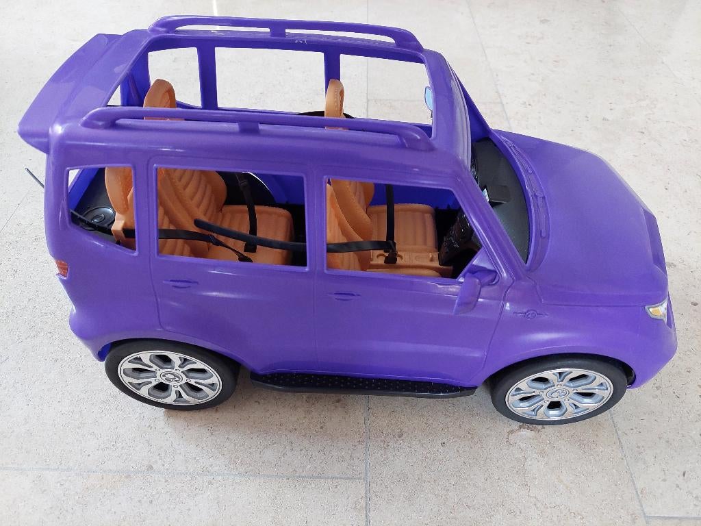 Barbie auto, Ophalen, Zo goed als nieuw