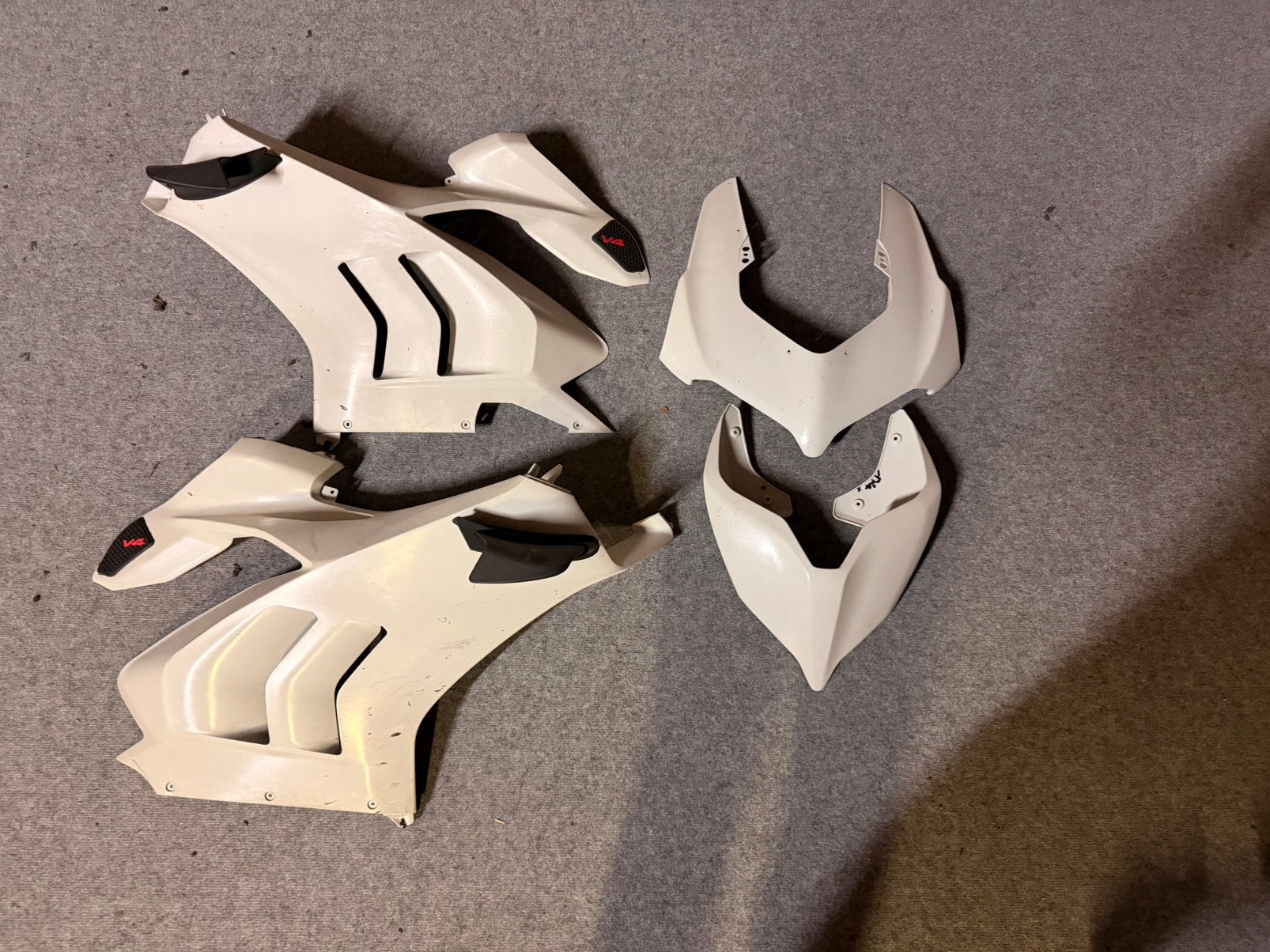 Carenages piste panigale v4 2018-2020, Enlèvement ou Envoi, Utilisé