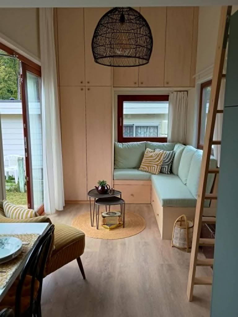 Tiny house op wielen met overneembare huurkavel, Maison & Meubles, Maison & Meubles | Autre, Comme neuf, Enlèvement