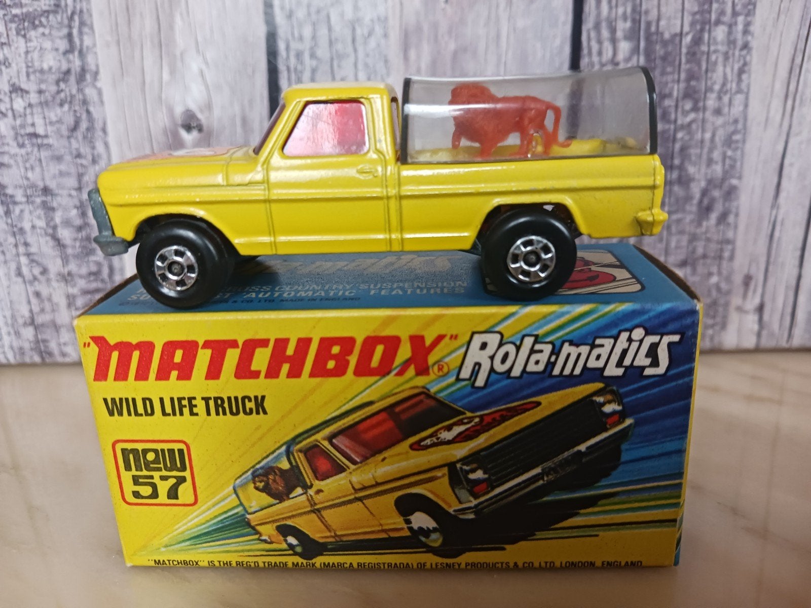 Matchbox Rola-Matics  57.  WILD LIFE TRUCK, Verzenden, Matchbox