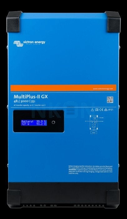 Hybride omvormer Victron Multiplus II GX 48V - 3000VA - 35A, Ophalen, Zo goed als nieuw