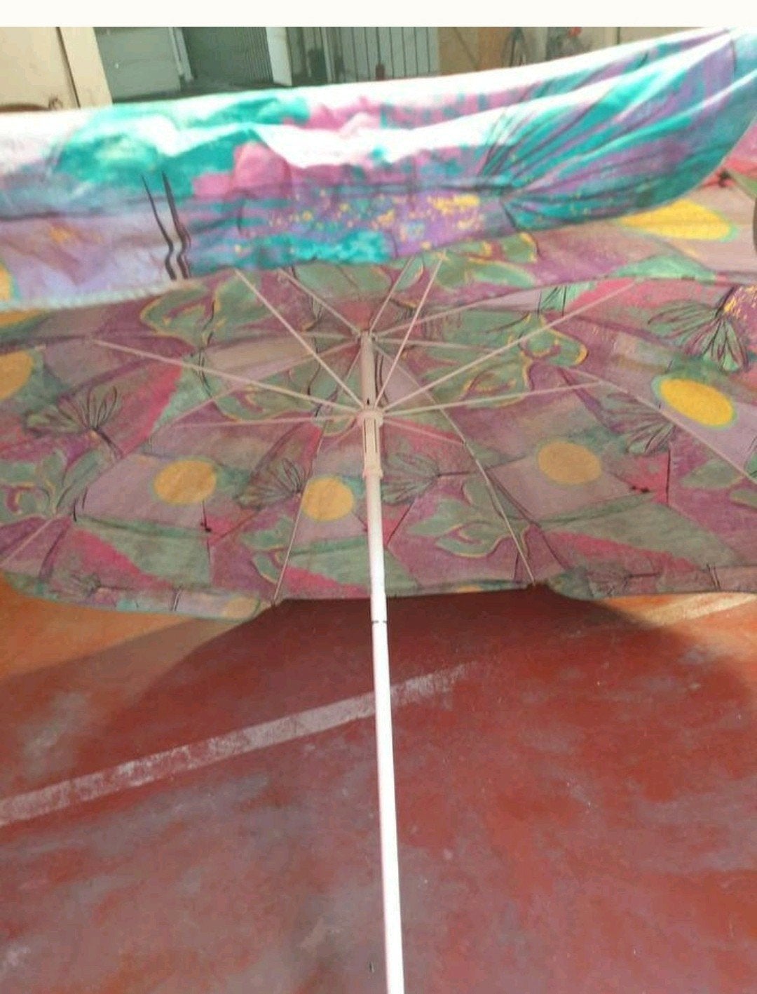 vintage parasol, Ophalen