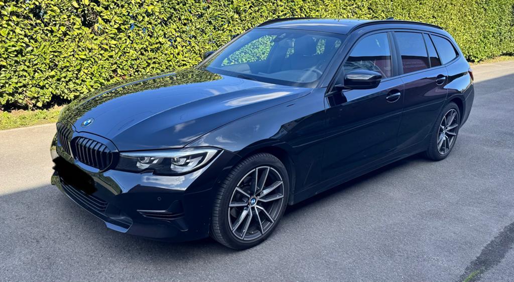Bmw 3 touring topstaat! 2020! 1st eigenaar!, Auto's, BMW, Particulier, 3 Reeks, Diesel, Euro 6, Break, 5 deurs, Automaat, Zwart