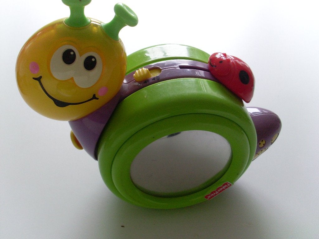 Fisher price muzikale slak, Ophalen of Verzenden, Zo goed als nieuw, Overige typen