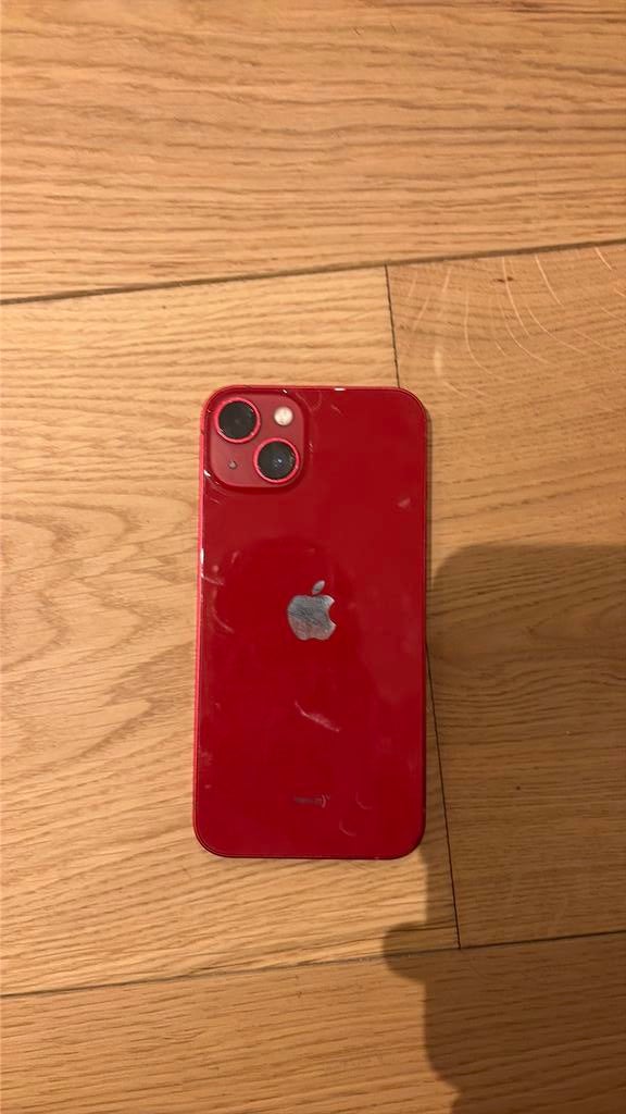 iPhone 13 128GB Rouge, Telecommunicatie, Mobiele telefoons | Hoesjes en Screenprotectors | Apple iPhone, Ophalen, Zo goed als nieuw