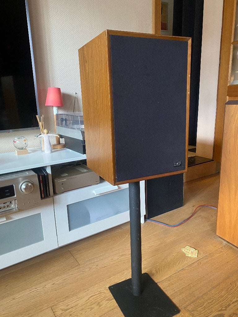 IMF Super Compact, Audio, Tv en Foto, Luidsprekerboxen, Gebruikt, 60 tot 120 watt, Basreflex, Boekenplank luidspreker