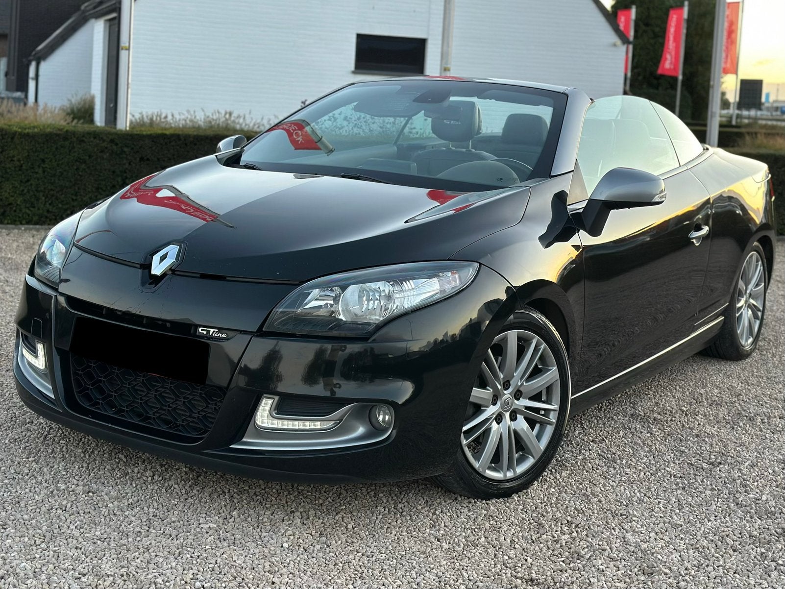 Renault Megane Cabrio 130-GT-Line homologuée VvK, Autos, Cuir, Euro 5, Cabriolet, Boîte manuelle