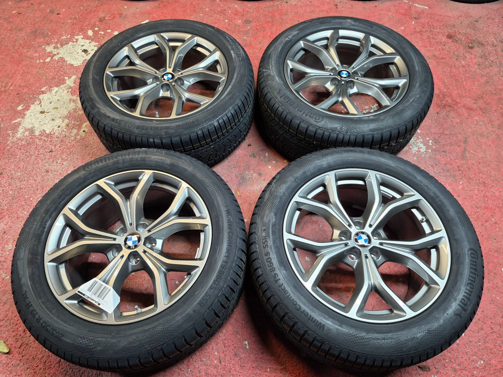 jantes BMW origine 19" kit hiver NEUF X5 G05 X6 G06 5x112, Autos : Pièces & Accessoires, Neuf, Pneus et Jantes, Pneus hiver, 265 mm