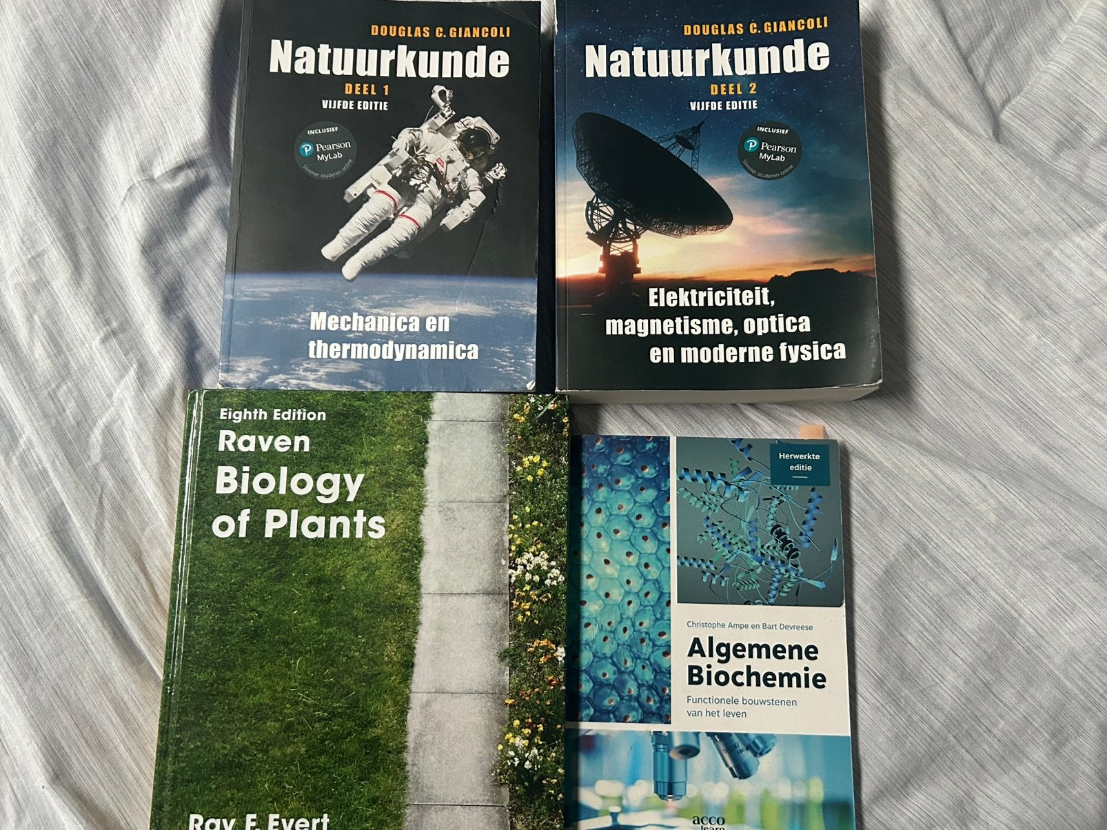 Biochemie & biotechnologie boekenpakket, Boeken, Ophalen, Gelezen