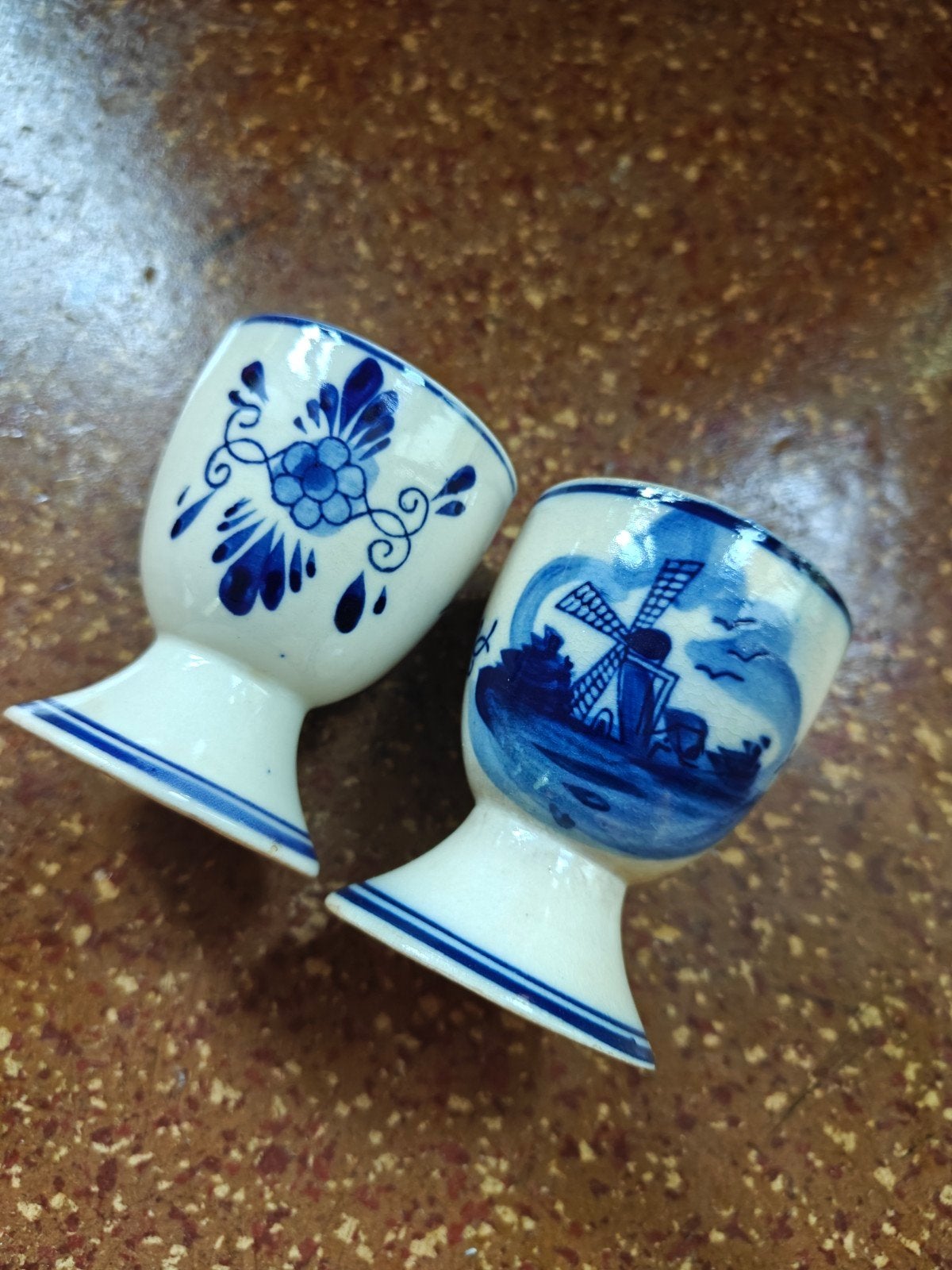 eierdopjes in Delfts blauw, Envoi