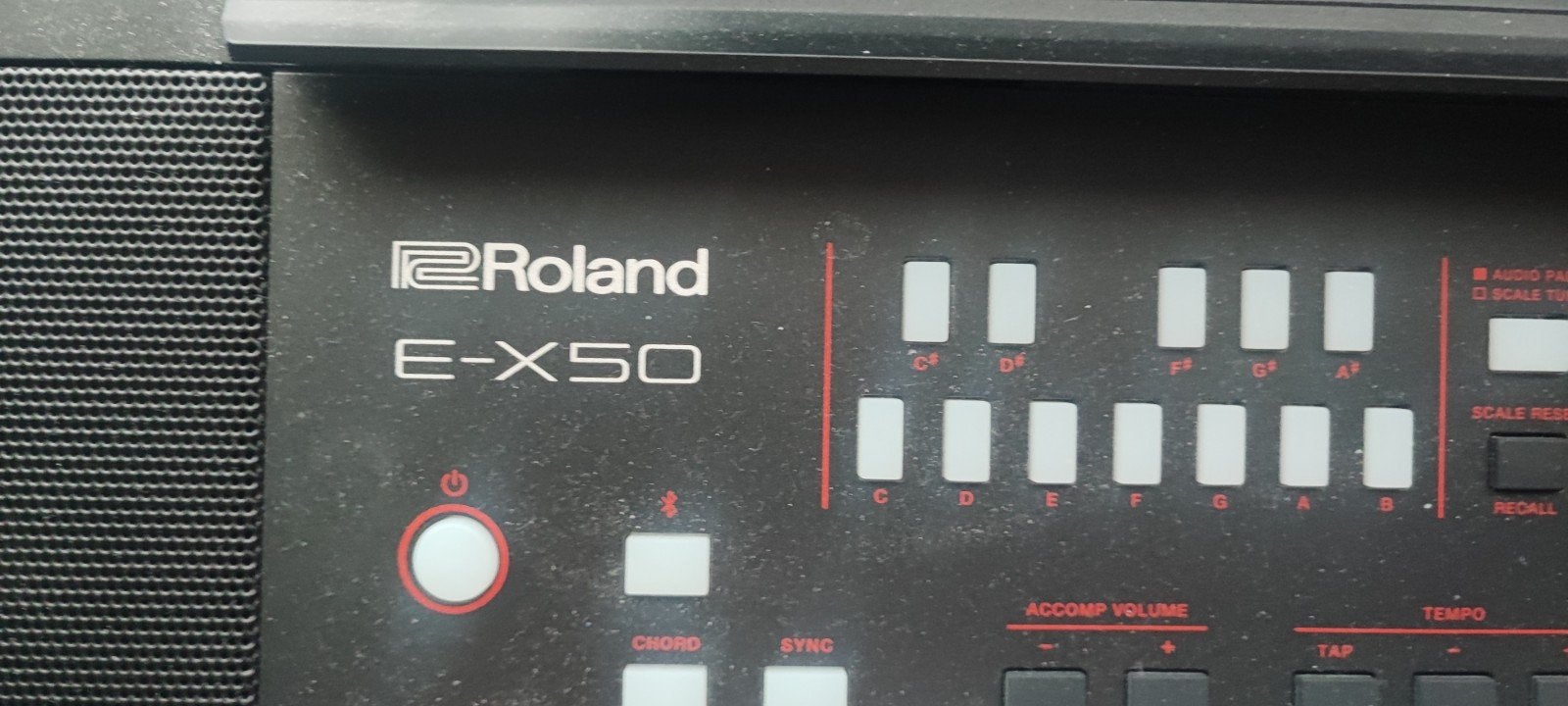 EX-50 synthesizer voor toetsenbordarrangeur, Ophalen, Zo goed als nieuw, Roland, Aanslaggevoelig
