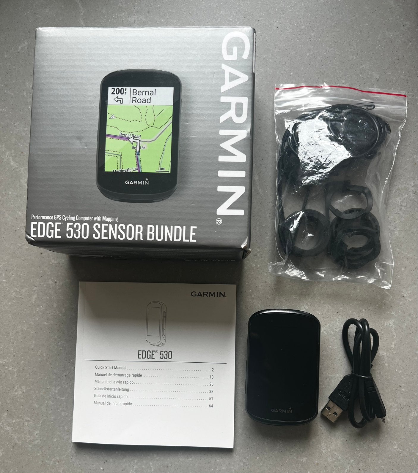 Garmin Edge 530, Vélos & Vélomoteurs, Enlèvement ou Envoi, Sans fil, Comme neuf
