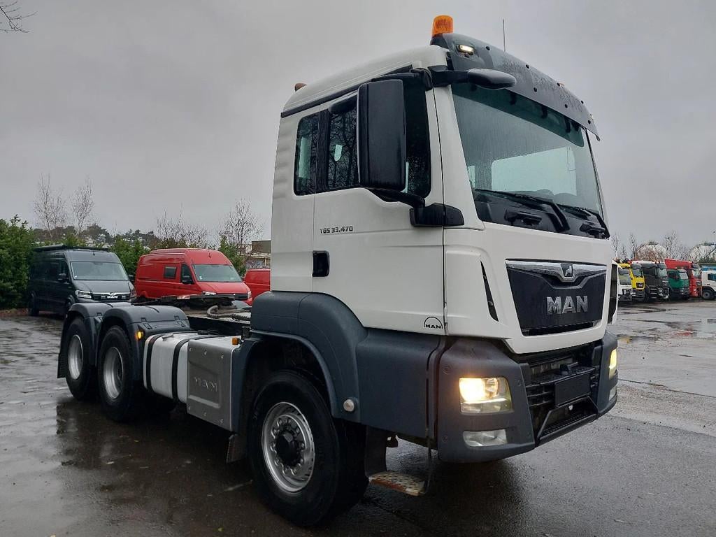 MAN TGS 33.470 6x6H BLS Hydrodrive – Kiphydraulic – BIG, Auto's, Automaat, Euro 6, MAN, Wit