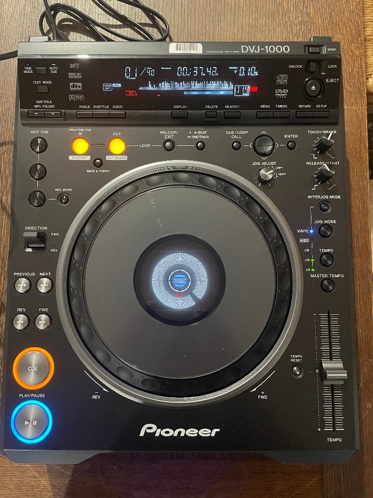 DVJ-1000 Pioneer CD/DVD SET, Muziek en Instrumenten, Dj-sets en Draaitafels, Ophalen of Verzenden, Nieuw, Draaitafel, Pioneer
