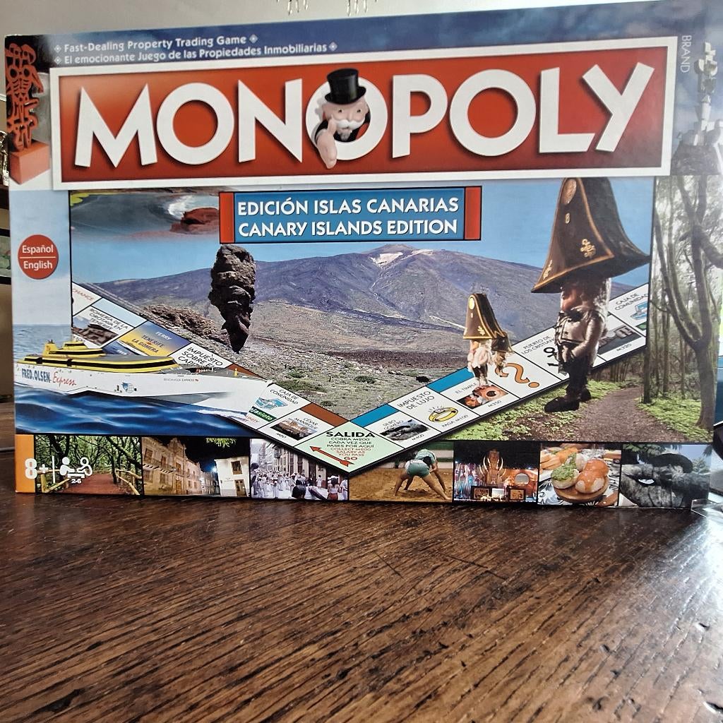 monopoly edicion islas canarias, Hobby en Vrije tijd, Gezelschapsspellen | Bordspellen, Vijf spelers of meer, Verzenden, Gebruikt