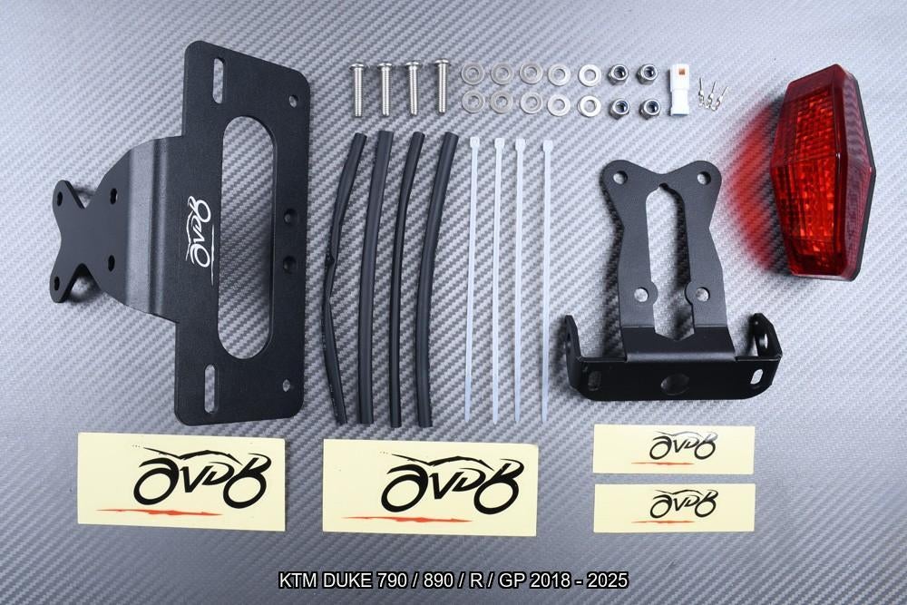Korte Kentekenplaathouder KTM DUKE 790 890 R / GP 2018 2025, Motoren, Ophalen of Verzenden, Nieuw