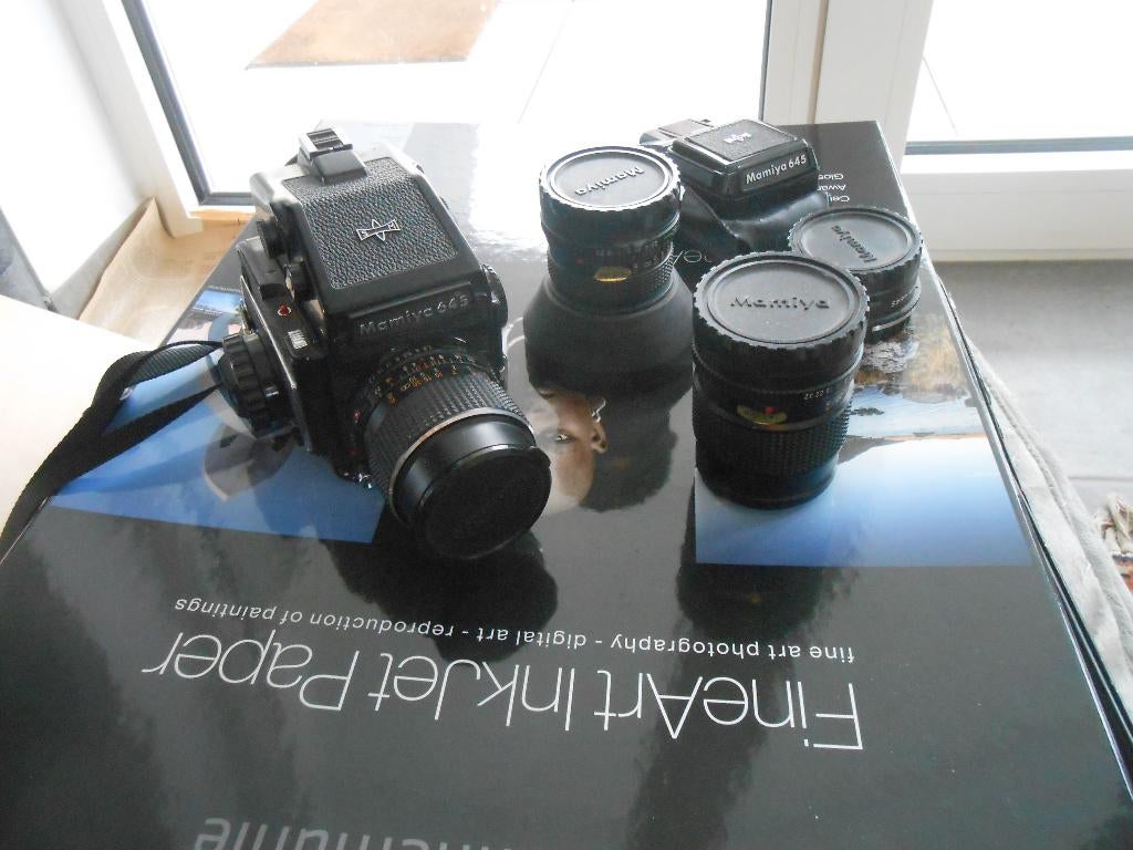 fototoestel Mamiya 645, Ophalen, Zo goed als nieuw, Spiegelreflex, Overige Merken