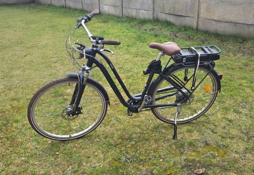 Elektrische stadsfiets Elops 900 E, Fietsen en Brommers, Ophalen, Zo goed als nieuw, 50 km per accu of meer, Overige merken