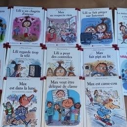 15 livres max et lili / lecture enfants 7 à 12 ans, Livres, Enlèvement ou Envoi, Utilisé