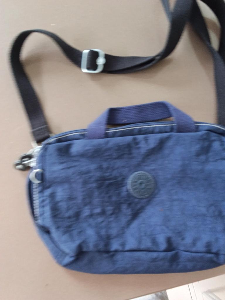 Kipling handtas, Handtassen en Accessoires, Tassen | Damestassen, Ophalen of Verzenden, Zo goed als nieuw, Blauw, Handtas