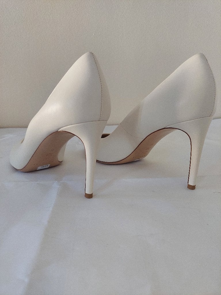 824C* Casadei - sexy nieuwe witte leren pumps (41), Pumps, Verzenden, Wit, Nieuw