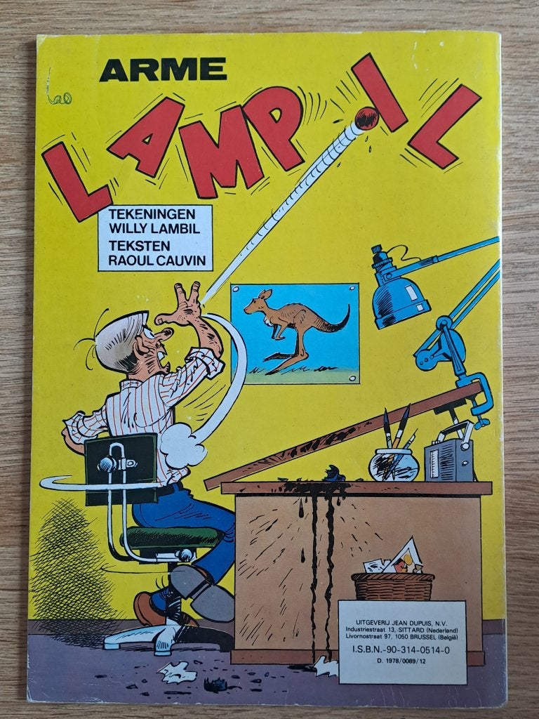 2 - Arme Lampil, Cauvin / Lambil, Enlèvement ou Envoi, Une BD, Utilisé
