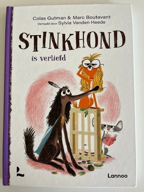 Stinkhond is verliefd, Boeken, 5 of 6 jaar, Fictie algemeen, Jongen of Meisje, Zo goed als nieuw