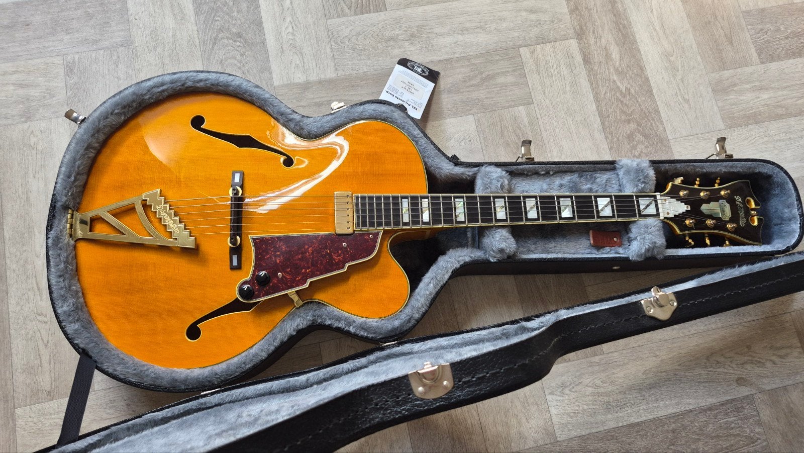 D‘Angelico EXL-1, Muziek en Instrumenten, Ophalen, Zo goed als nieuw