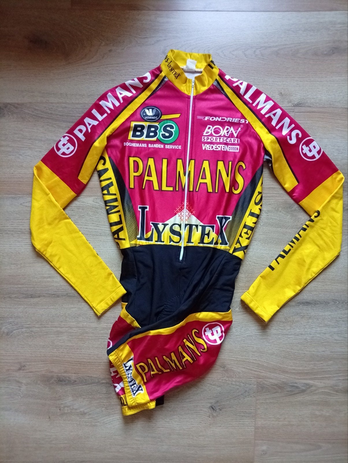 wielertrui Palmans - Lystex 1997, Ophalen of Verzenden