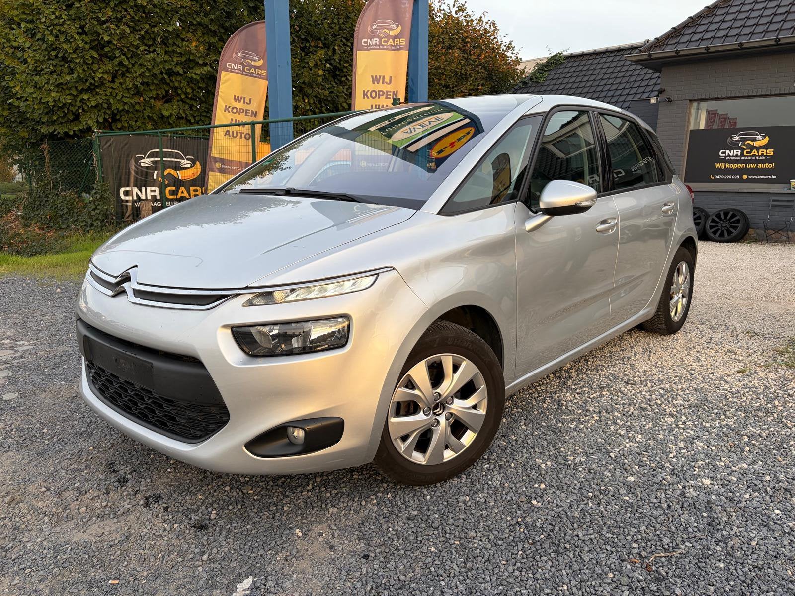 CITROËN C4 GRAND PICASSO 1.6 benzine–AIRCO- inschrijf klaar, Autos, Argent ou Gris, Achat, Entreprise, Boîte manuelle